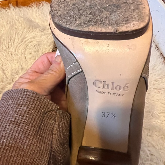 Chloe made in Italy tall leather boots size 7 - Picture 8 of 13